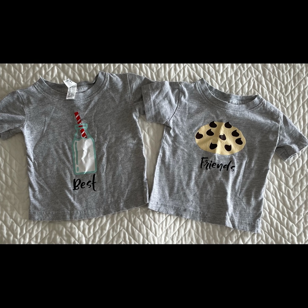 Twin milk & cookies shirt